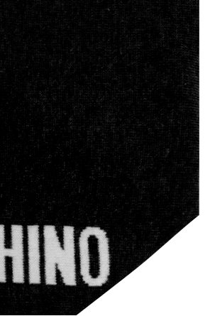Moschino Shawl with logo