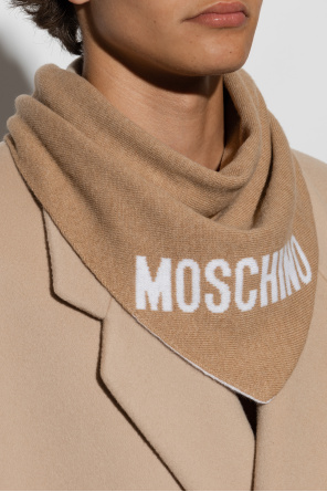 Moschino Shawl with logo