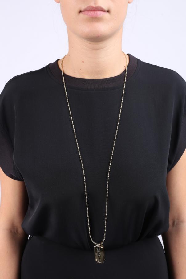 MCQ Brass Necklace