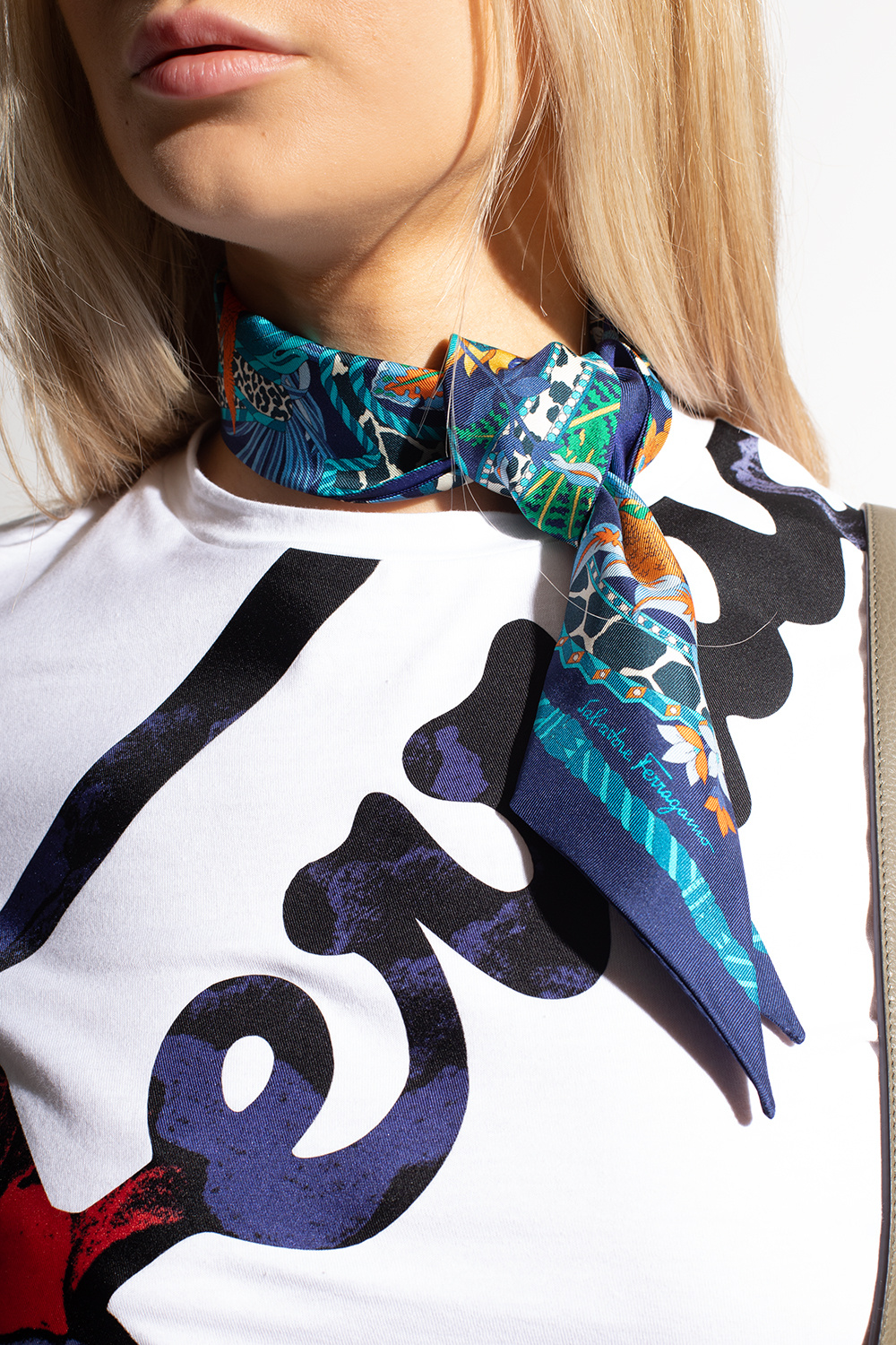 FERRAGAMO Silk scarf