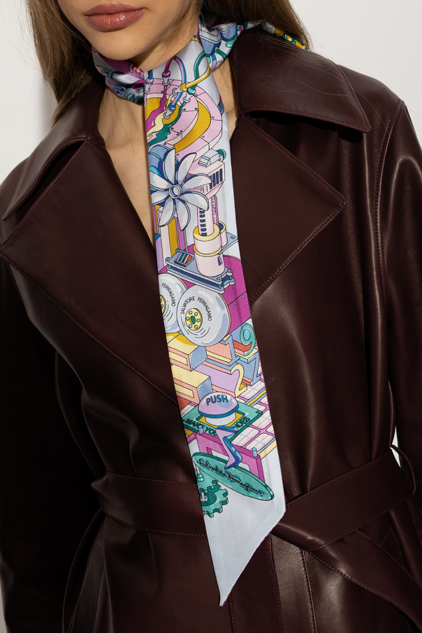 FERRAGAMO Patterned neckerchief