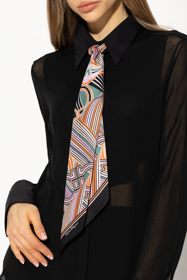 FERRAGAMO Silk neckerchief