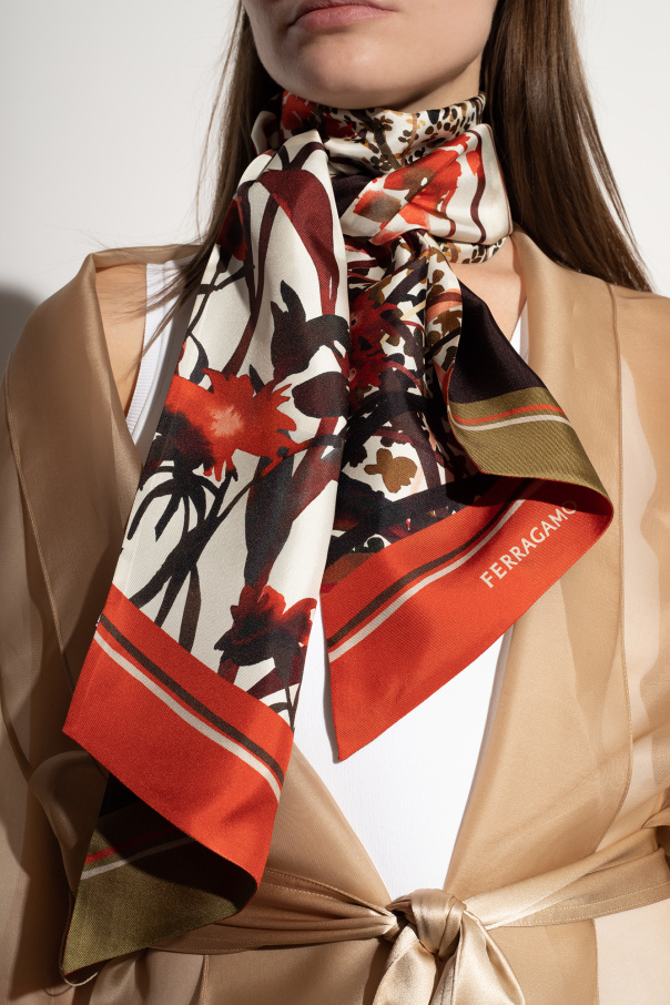 FERRAGAMO Silk neckerchief