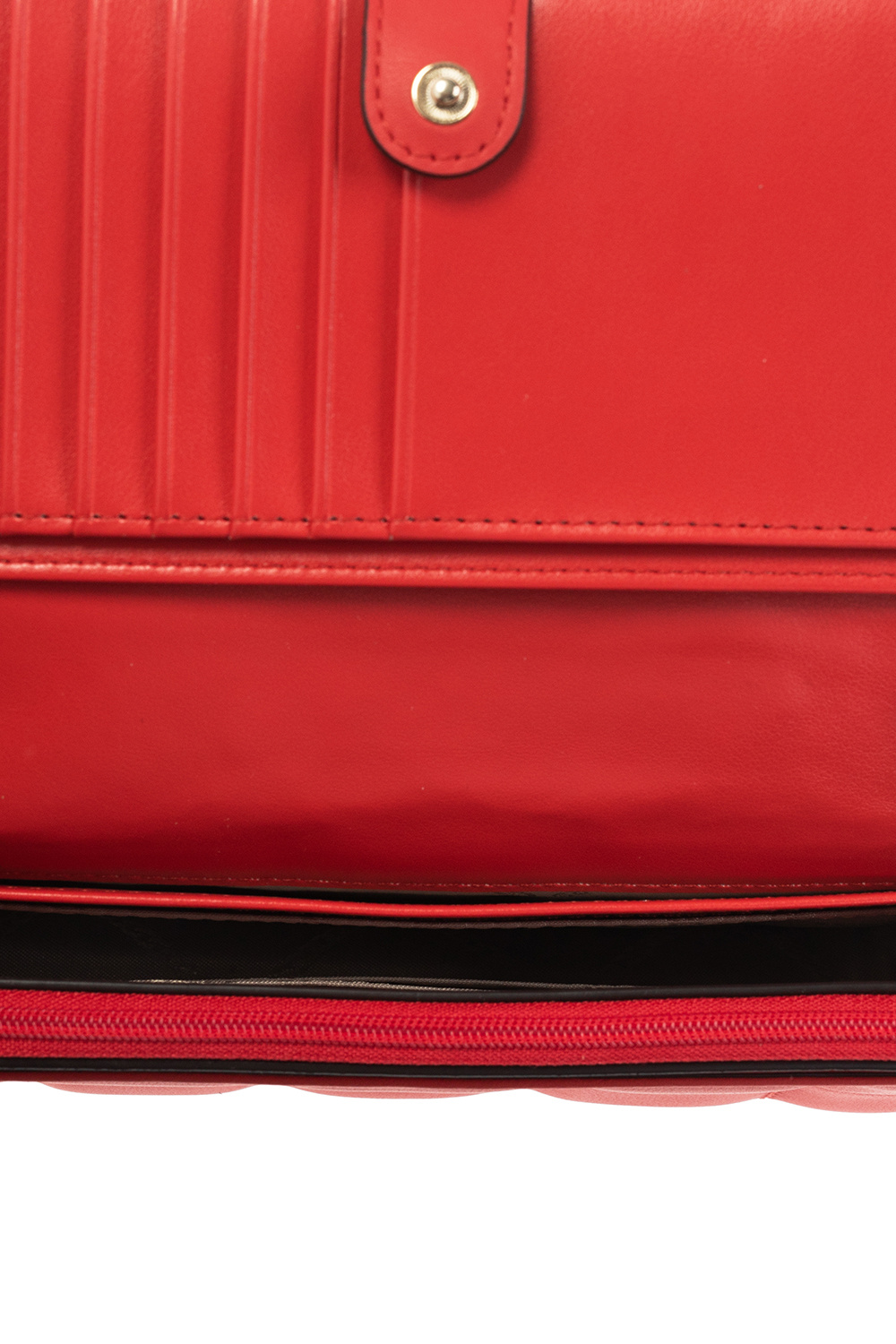 Red 'Jet Set Charm' wallet on chain Michael Michael Kors - Vitkac Canada