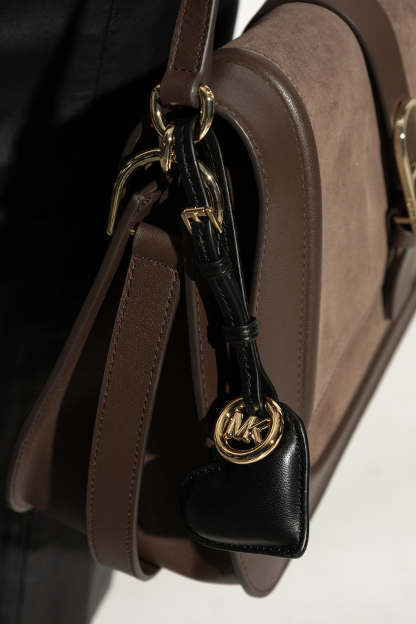 Michael Michael Kors Keychain with a heart-shaped pendant