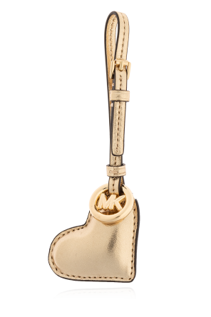 Keychain with a heart-shaped pendant