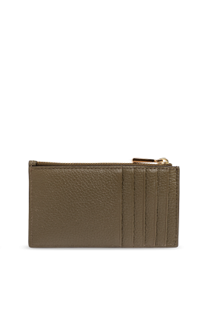 Michael Michael Kors Leather card holder with logo