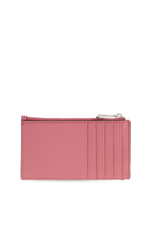 Michael Michael Kors Funda de tarjetas de cuero