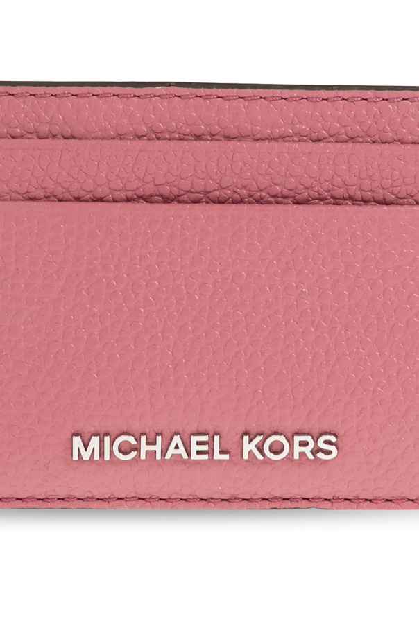 Michael Michael Kors Estuche de cuero para tarjetas