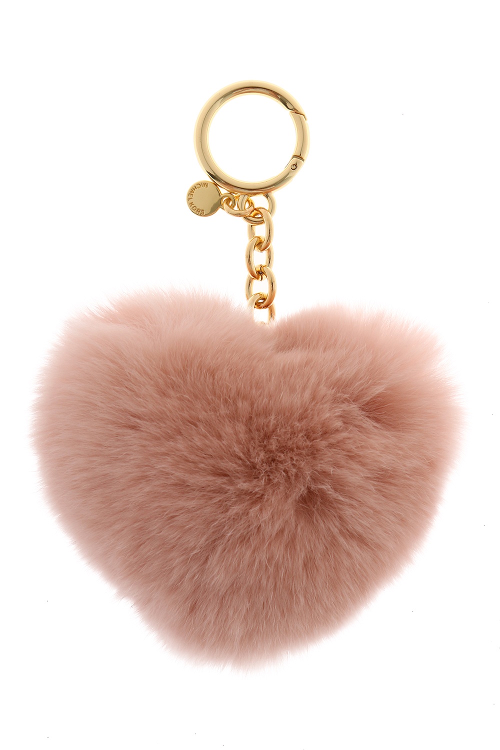 Heart-shaped fur key ring Michael 