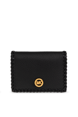 Estuche de cuero para tarjeta con logo