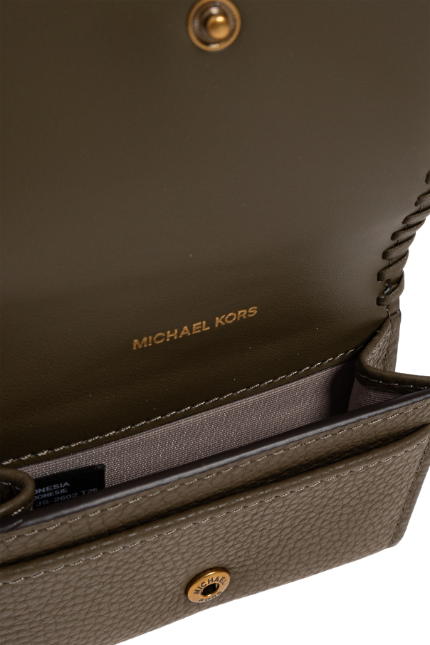 Michael Michael Kors Cartera de cuero con logo