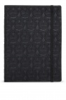 FERRAGAMO BLACK Lined notebook