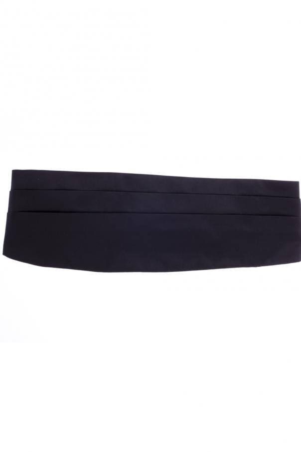 Emporio Armani Silk Tuxedo Belt