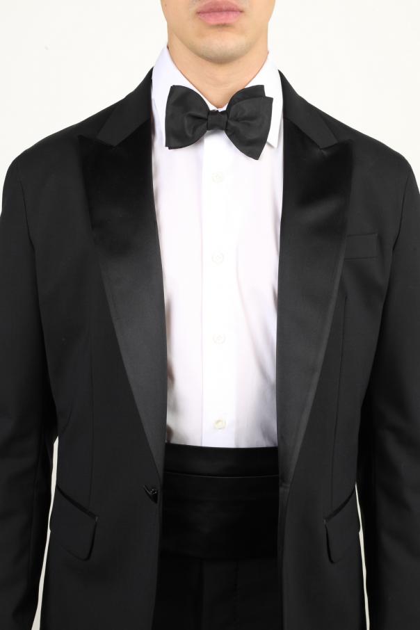 Emporio Armani Silk Tuxedo Belt