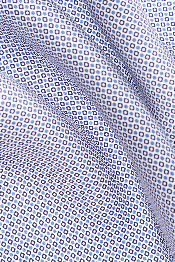 Emporio Y405Y armani Giorgio Y405Y armani geometric-print silk palazzo pants
