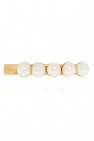 FERRAGAMO GOLD Hairclip with pearls