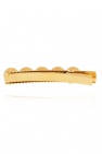 FERRAGAMO GOLD Hairclip with pearls