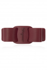 FERRAGAMO BURGUNDY Hair clip