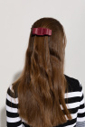 FERRAGAMO BURGUNDY Hair clip