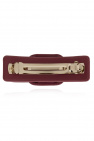 FERRAGAMO BURGUNDY Hair clip