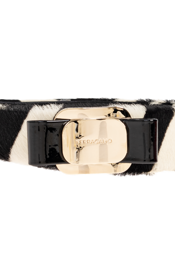 FERRAGAMO Stirnband mit Tiermotiv