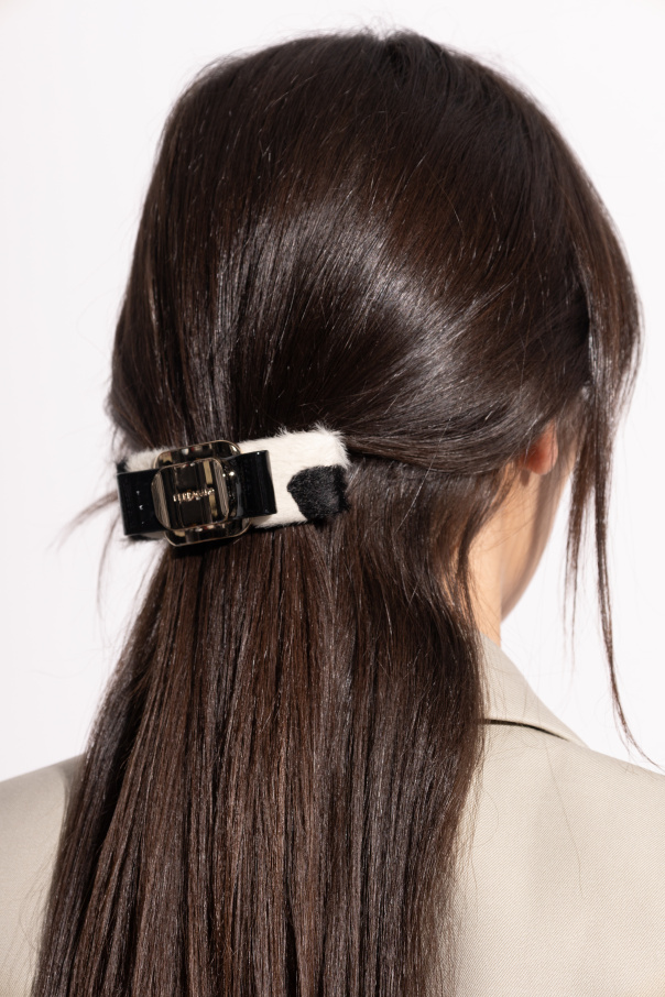FERRAGAMO Haarspange mit eingraviertem Logo