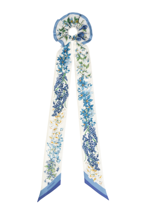 Silk hair scrunchie