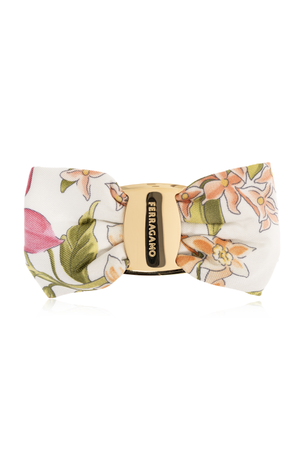 Hair clip with floral motif od FERRAGAMO