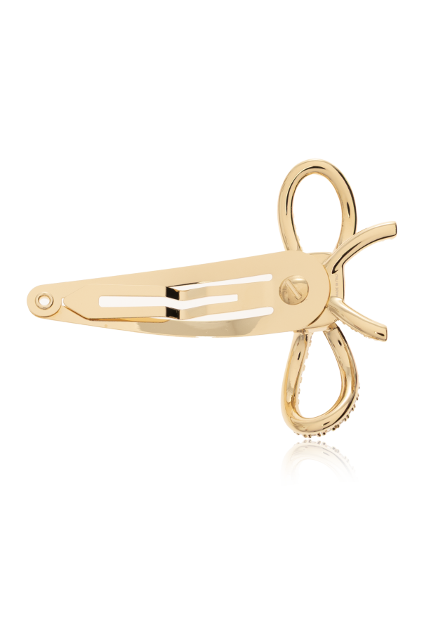 FERRAGAMO Hair clip with shimmering crystals