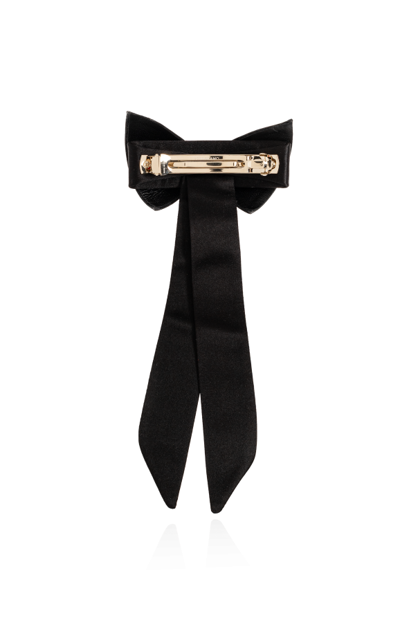 FERRAGAMO Satynowa spinka do włosów