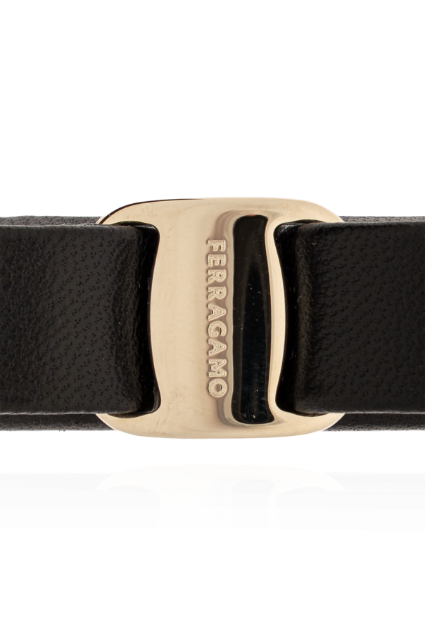 FERRAGAMO Ledernes Haarklammer