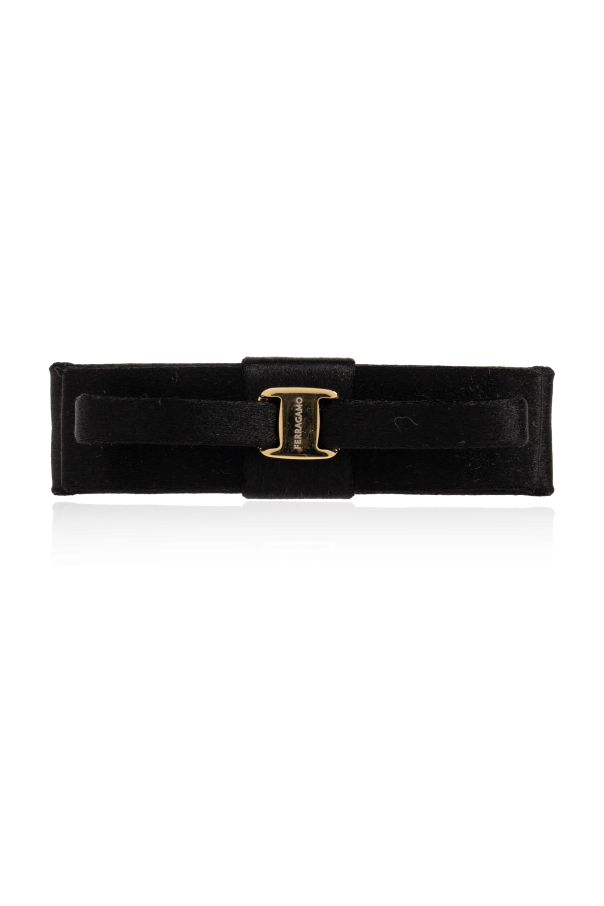Satin hair clip od FERRAGAMO