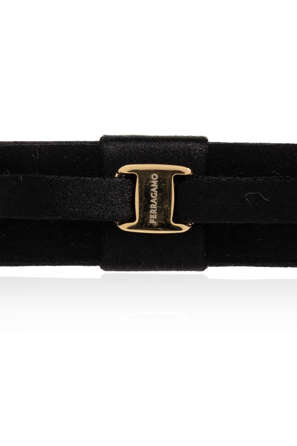 FERRAGAMO Ganchinho de cabelo acetinado