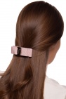 FERRAGAMO PINK Hair clip with logo
