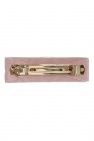 FERRAGAMO PINK Hair clip with logo