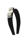 FERRAGAMO BLACK Headband with bow