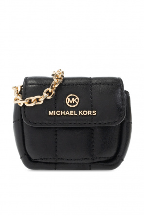 Leather airpods case od Michael Michael Kors