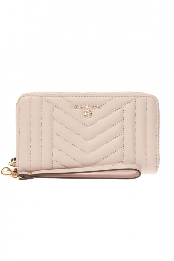 michael kors blush pink wallet