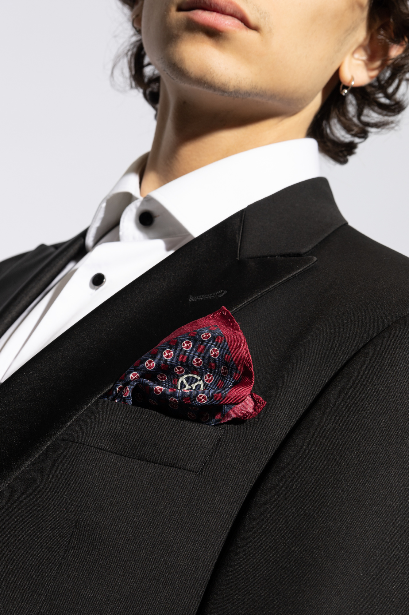 Giorgio Armani Silk Pocket Square