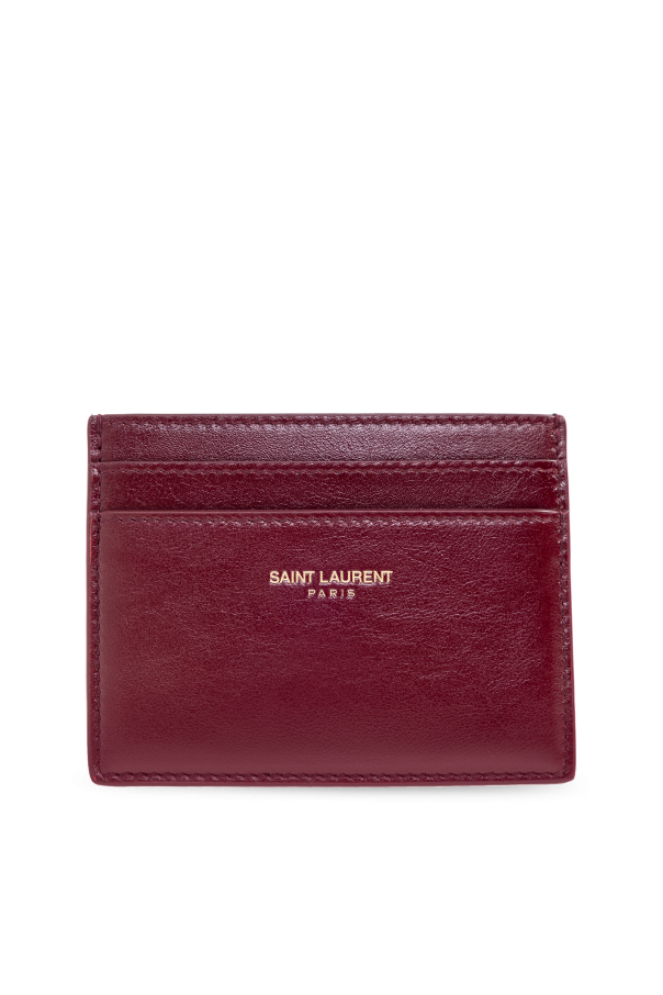 Leather card holder od Saint Laurent