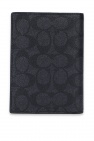 Coach BLACK Passport holder