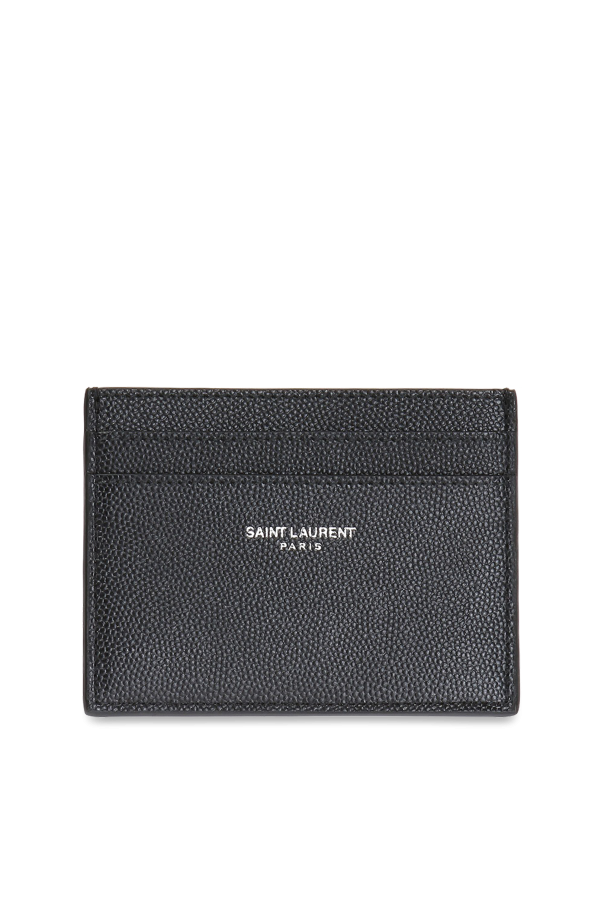 Logo card case, zdjęcie 1 Logo card case od Saint Laurent