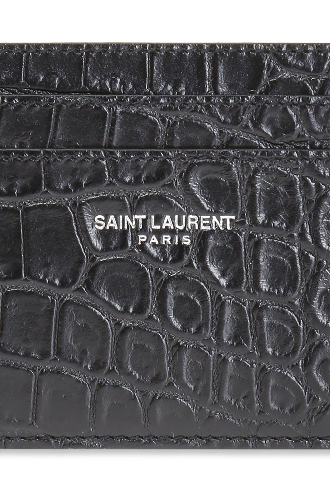 Saint Laurent Leather card case