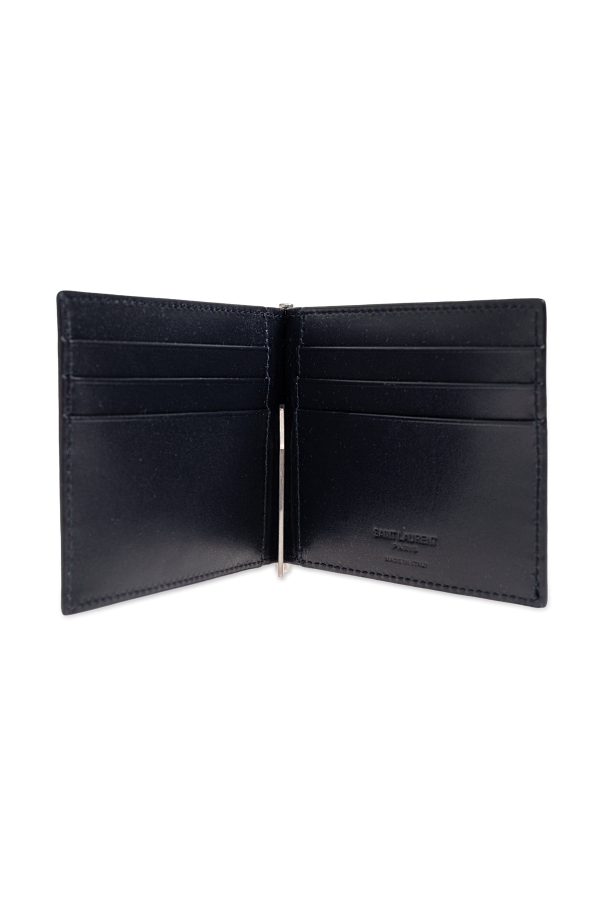 Saint Laurent Estuche plegable para billetes