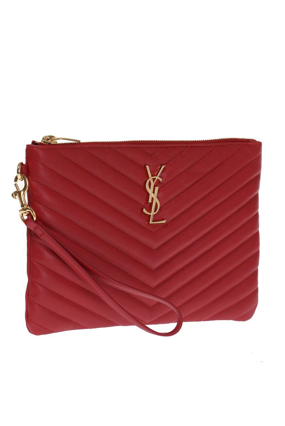 Saint Laurent Kate Clutch Cream Leather ref.1009429 - Joli Closet