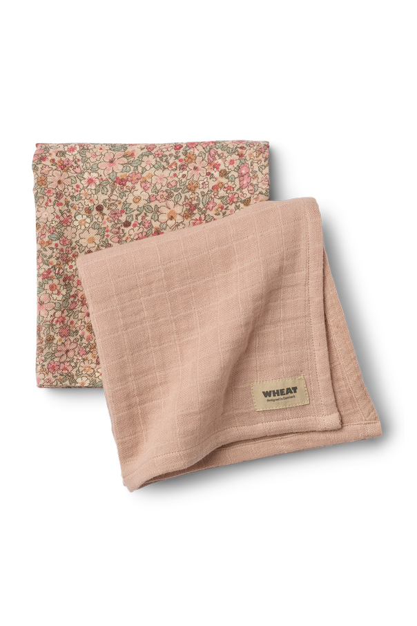 Wheat Muslin Swaddle Duo “Kaya”