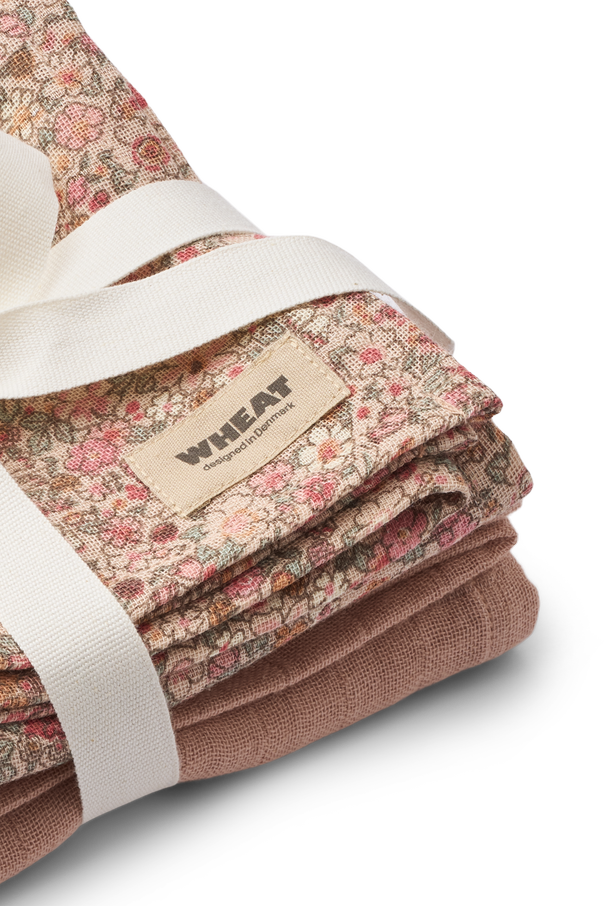 Wheat Muslin Swaddle Duo “Kaya”
