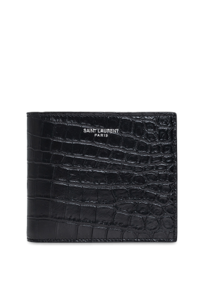 Folding wallet with logo