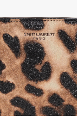 Saint Laurent coin purse with logo saint laurent portfel dzede
